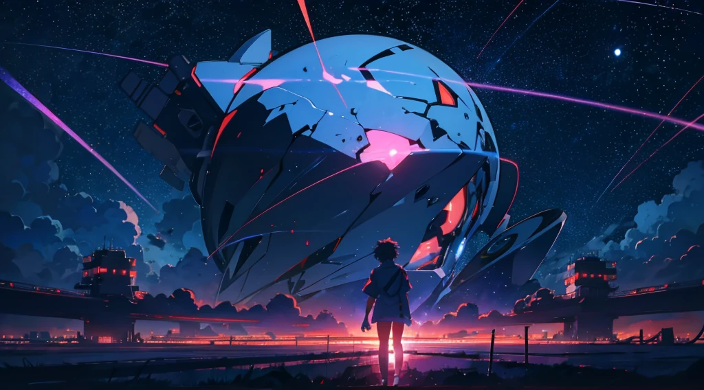 Shinji, ( Evangelion ), from Evangelion, Shinji ikari, Line art!!, neon genesis Evangelion fanart, Colorful sketch, Written by Hiromu Arakawa, Evangelion concept art, kaworu nagisa, makoto kano, the end of Evangelion, Inspired by Kosaka Sekka, Surrealism, cinematic lighting, UHD, high details, highres, best quality, 8k