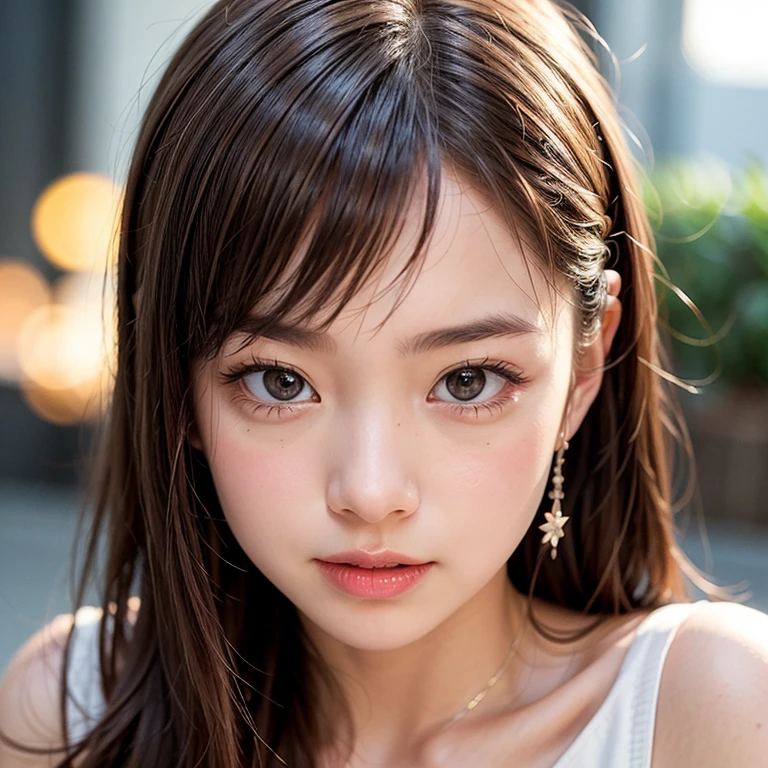 (Extremely Detailed ((Personification as a KAWAII girl of " Brigitte Bardot ")) with Characteristics Items), High-level, 8K Masterpiece TopQuality Ultra-detailed CG, Absurd detailed wallpaper, PerfectLighting, aesthetic LifeLike Rendering, MysticSight, Haze Tyndall Scattering, (Studio GRAY Background with (Oodles Dazzling RainbowColorParticles (BokeH))), ((Assfocus) RoundlyButts ThighGap), (Exposed:0.5) 🔞 BREAK (Acutance:0.8), (NOGIZAKA FaceVariations) Extremely Detailed very KAWAII FaceVariations, Childish CaptivatingGaze Detailed Reflective Eyes with (SparklingHighlights:1.28), Detailed (Voluminous LongEyelashes:0.88)、Glossy RedLips with beautiful details, Kissable tongue, RosyCheeks, Radiant PearlSkin with Transparency, Glowing DowneyHair . { (Dynamic LifeLike expressions:1.4) | (:d) }, (large eyes:-1) .