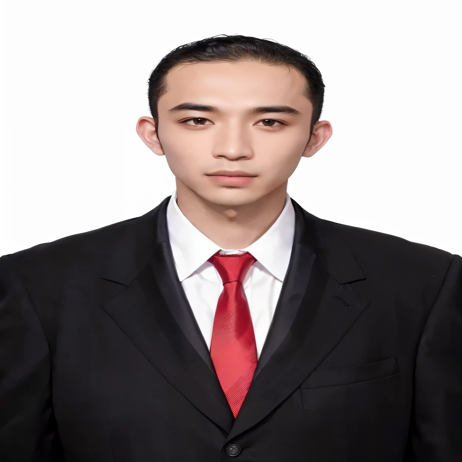 arafed man in a suit and red tie posing for a picture, profesional photo, ramil sunga, full protrait, professional picture, detailed professional photo, professional foto, mohamed chahin, headshot, protrait, amazing professional picture, professional profile picture, headshot photo, full body photo, potrait, professional profile photo, nivanh chanthara