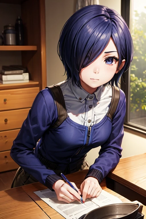 1 girl, kirishima touka, cute face