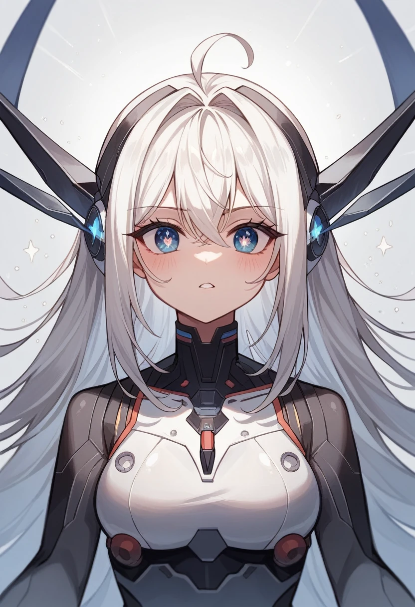**131. One person。mysterious。Long-haired white-haired girl。Cowboy shot or close-up。
masterpiece, best quality, ultra detailed
(Detailed fingers), (Emotional), (Breathtakingly beautiful), (main part: 1.2 Whole body.), (Anime Style), (Very detailed), (Brutal), (超High resolution, High resolution), (8k), (High resolution: 1.2), (Complex and beautiful: 1.2)**
- background: Weightless space、Drifting Stars々and planets。
- Long-haired white-haired girl: A delicately drawn futuristic suit、Sparkling Eyes。He is holding a small model of a spaceship in his hand.。
- Effects: Rainbow-colored light emanating from the model、Particles of light floating in a gravity-free space。