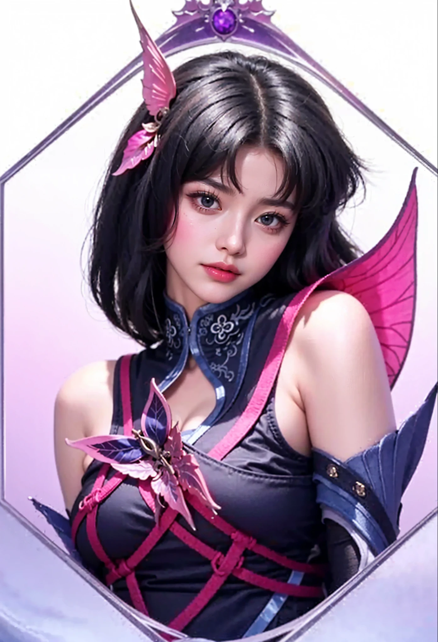 a close up of a girl , detailed hair , big booobs , shadowbringers cinematic, 4 k detail fantasy, a beautiful fantasy empress, game cg, xianxia fantasy, xianxia hero, 2. 5 d cgi anime fantasy artwork, cinematic goddess close shot, ruan jia and artgerm, wow 4 k detail fantasy, hyper-detailed fantasy character, high definition, hyper- detailed,perfect, fantastic, detailed facial and body skin texture, detailed vagina (pussy), detailed eyes . ultra realistic, ultra detailed