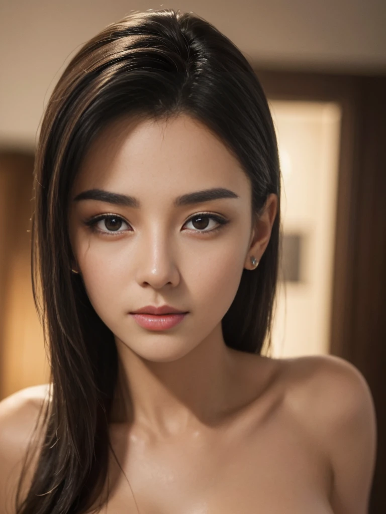 ((BEST quality, 8k, Masterpiece:1.3)), up per body,, Sharp focus:1.2, Beautiful Woman with perfect figure, higly detailed facial and skin teksture, Detail eyes, double eyelids,interior view,