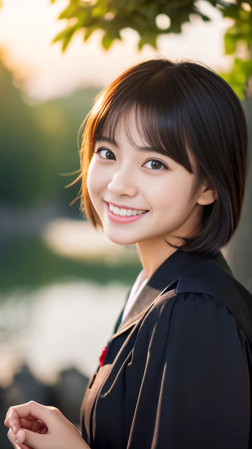 ((masterpiece))), (Beautiful Japanese Girl, Classmate, Landscape and innocence,cute,Black-haired :1.4)) ,超High resolution, Realistic, Ultra-detailed, 8k,最high quality, Very detailed, Detailed Background,Slender,とてもBeautiful Japanese Girl, Detailed face:1.3), , (Baby Face,cute系,Adorable girl),Tabletop, High resolution, 8k, A sparkling smile,Show me your beautiful teeth,Without an umbrella, facing forward,Double Eyes, high resolution, high quality、Detailed Background、evening、it's raining、Rain-soaked hair、Rain-soaked white shirt,Four fingers, One thumb、Detailed female face、Cute and attractive pose、masterpiece、Soft Focus , Bright and gentle light , Lens flare ,dream-like , Wet with rain, Close-fitting clothing、(Black bra is visible through)、((Heavy rain background))、(((Beautiful water background、mini skirt、Against the background of a rainbow))),Beautiful thighs
