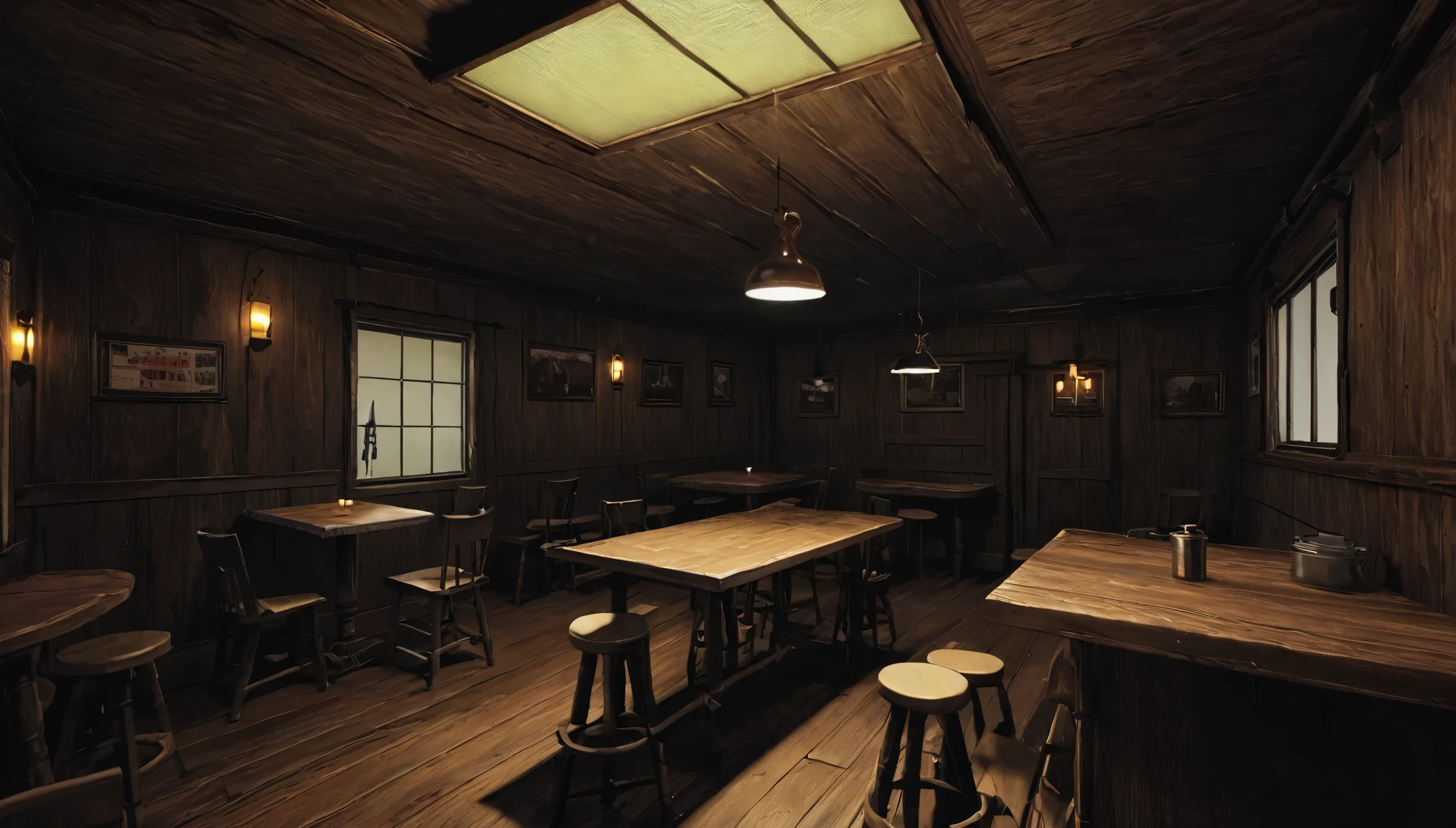 Small tavern、Nobody is here、Creepy、
