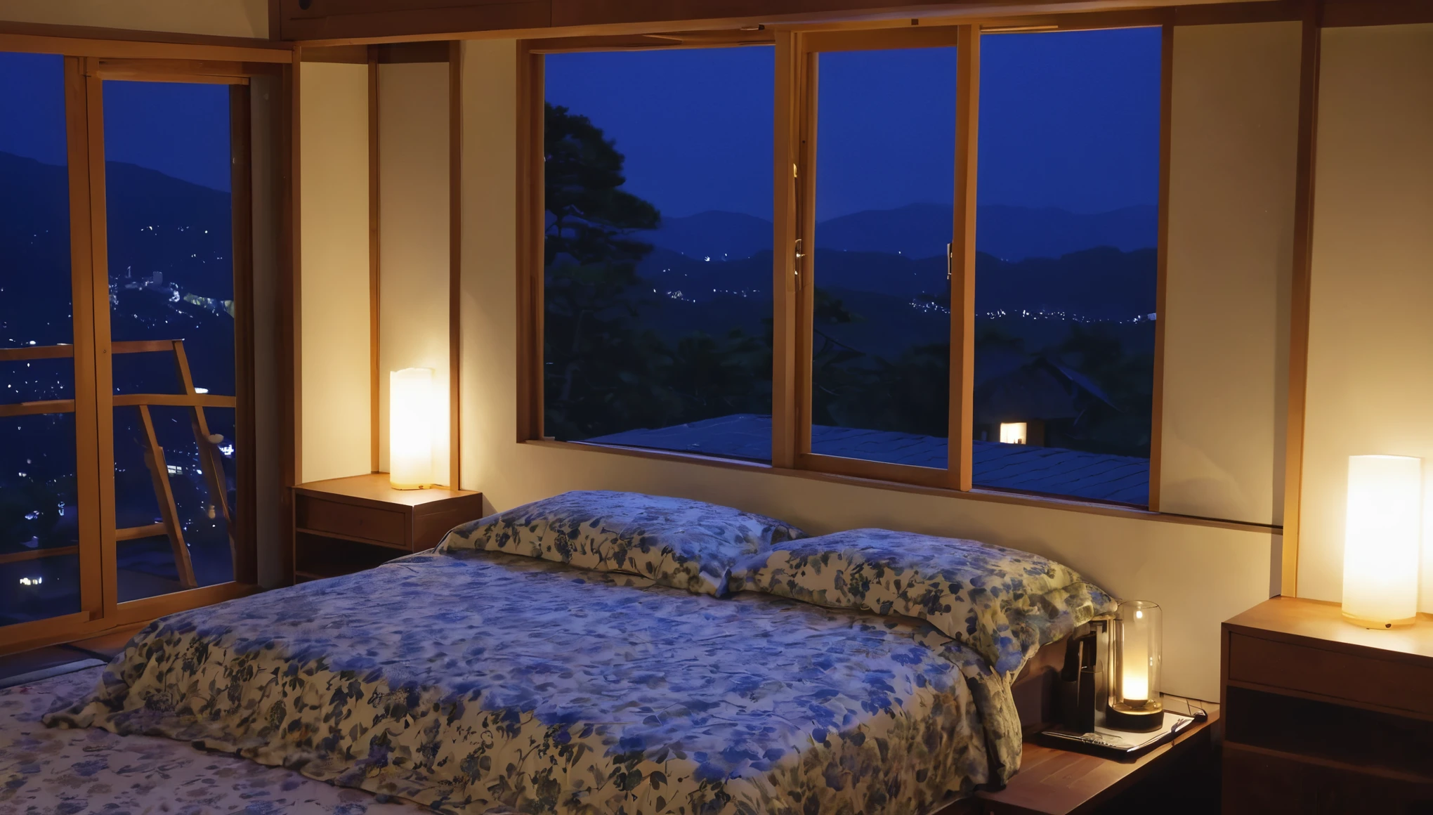 Bed and Breakfast、night、