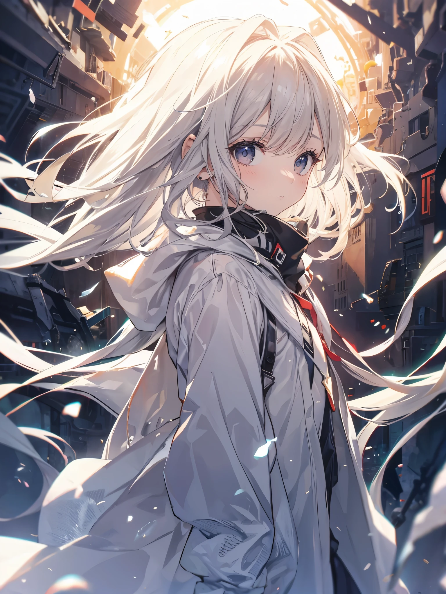 A girl lost at the end of the world