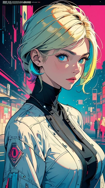 (((masterpiece, Highest quality))),(((alone:1.2))),(((One girl:1.2))),32K Wallpapers, Very detailed, Poster, Vintage Science Fiction,(((((geometric cinematic movie Poster))))), (Bauhaus), shape,(((Abstract))),(Midcentury Modern),movie Poster,(((((portfolio))))),(((((close))))),(((((breast enhancement))))),((((More Angles)))),(((highlight))),Vast landscape,((((Heterochromia iridis)))),(((completion. Detailed face))),(((Very talented))),(((The most complex machine))),((Overall colorful))