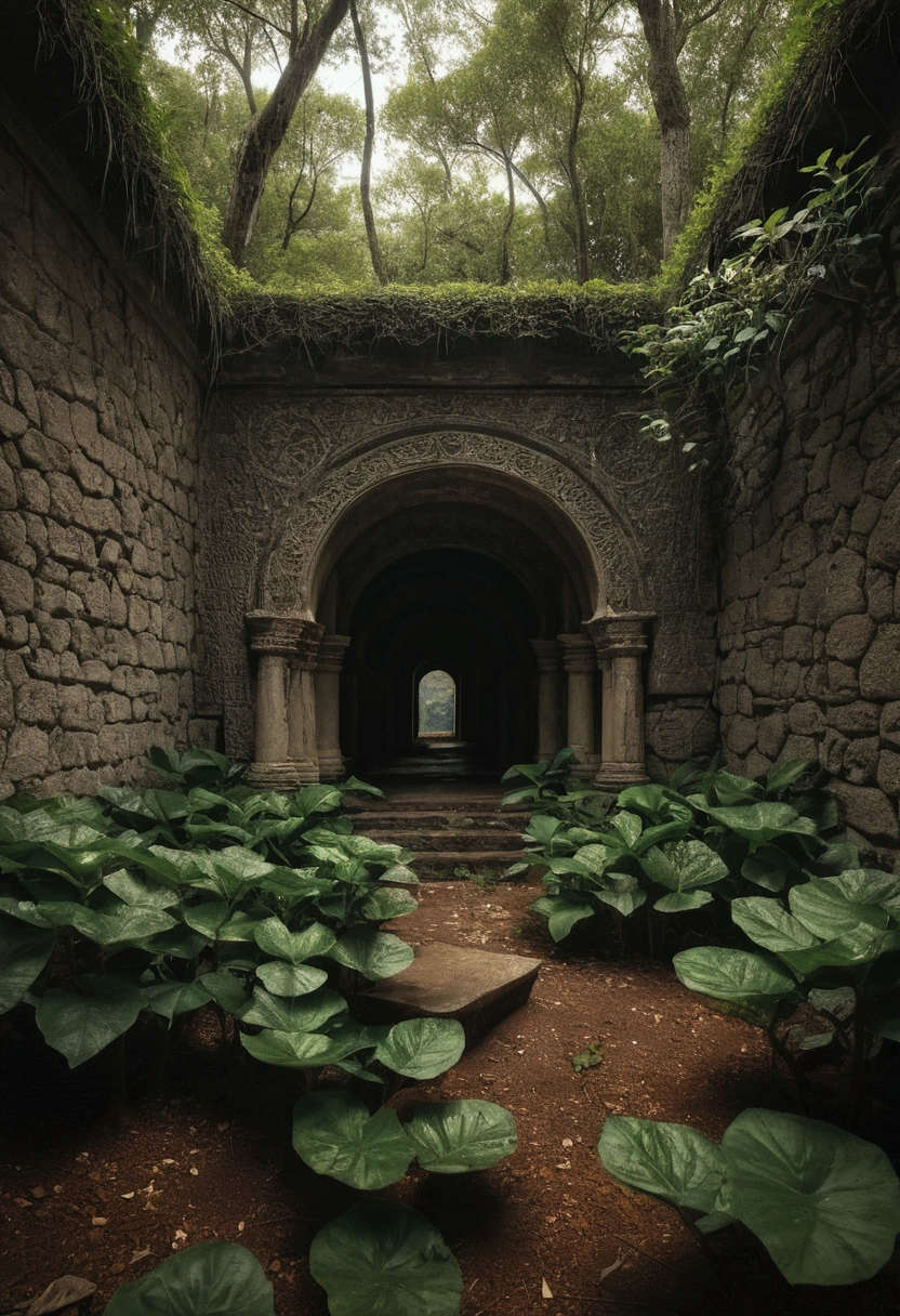 digital marketing photos in a mysterious place