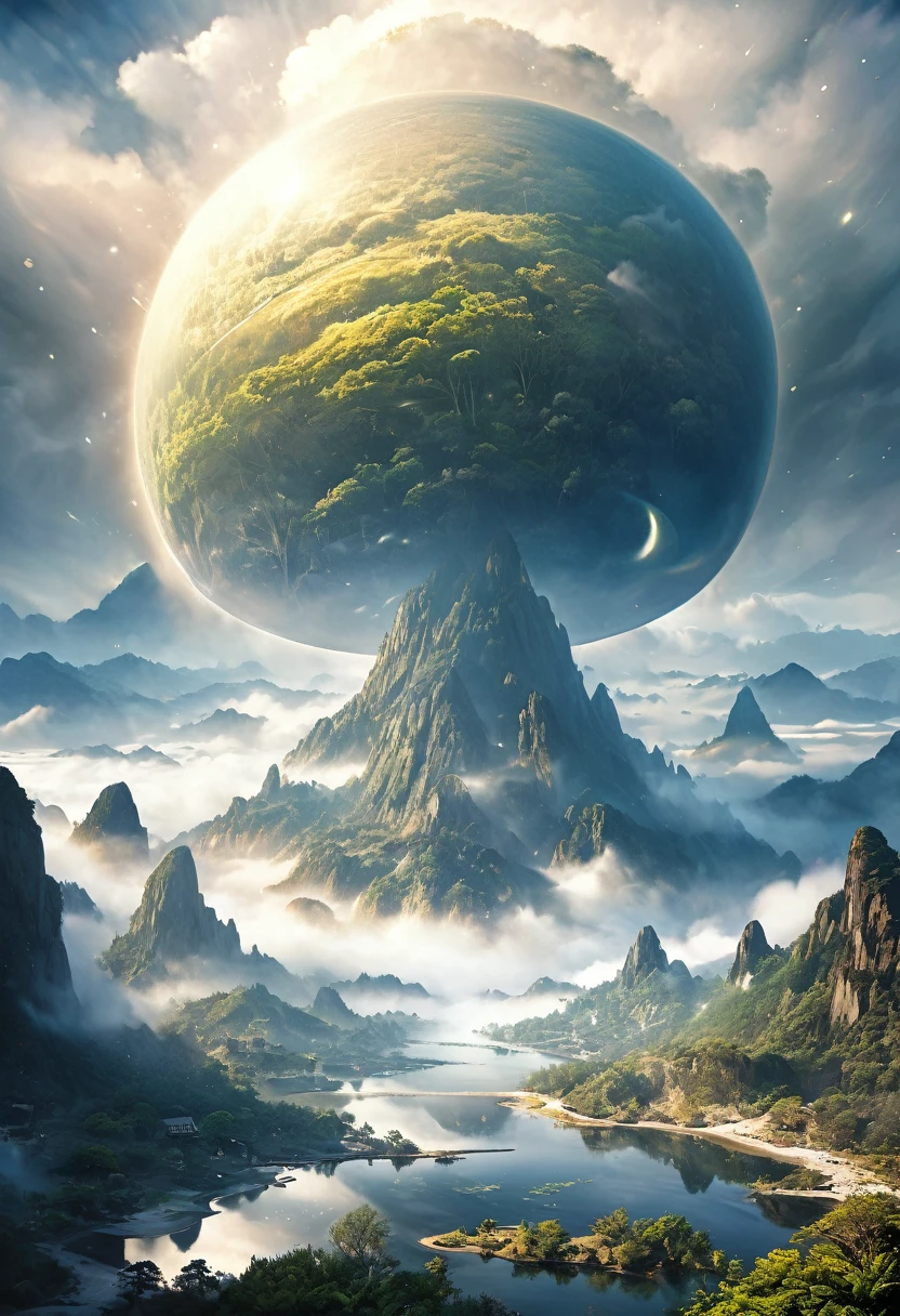 paintings of civilizations gone by, memories hidden deep within the living, surprising discoveries, shading effects, gradation magic effects, foggy filter effects, glitter effects, (ultra detailed, absolutely resolution, best quality:1.3), 2.5D, delicate and dynamic, artistic photography, hyper realistic, graphic CG digital art