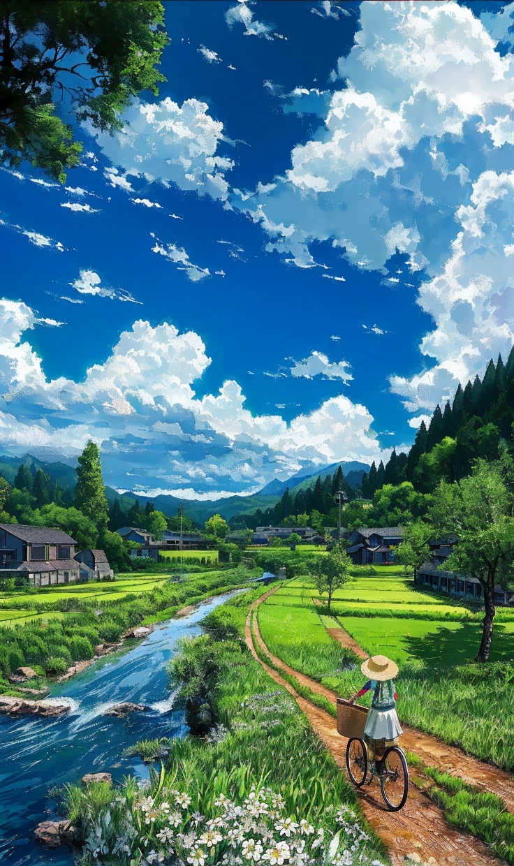 Masterpiece, best quality, (very detailed CG unified 8k wallpaper) (best quality), (best illustration), (best shade) nature harvest wheat, super meticulous , people working in the fields --v6
