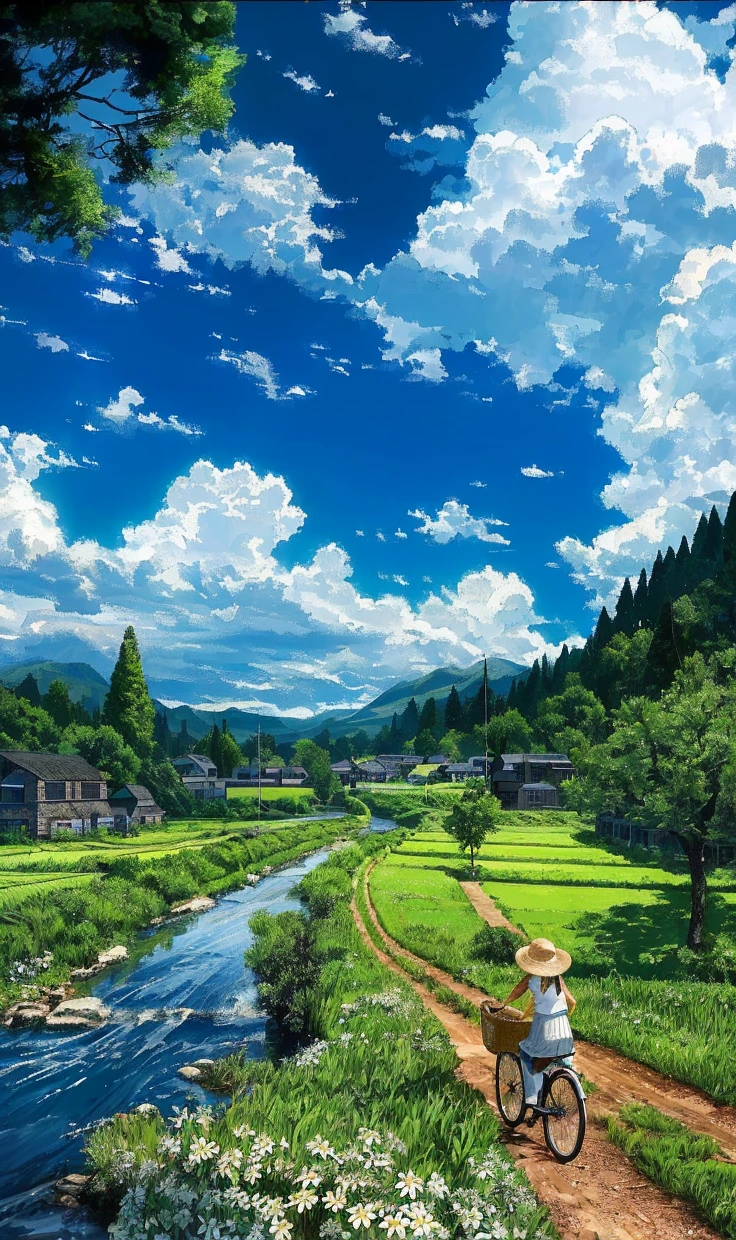 Masterpiece, best quality, (very detailed CG unified 8k wallpaper) (best quality), (best illustration), (best shade) nature harvest wheat, super meticulous , people working in the fields --v6