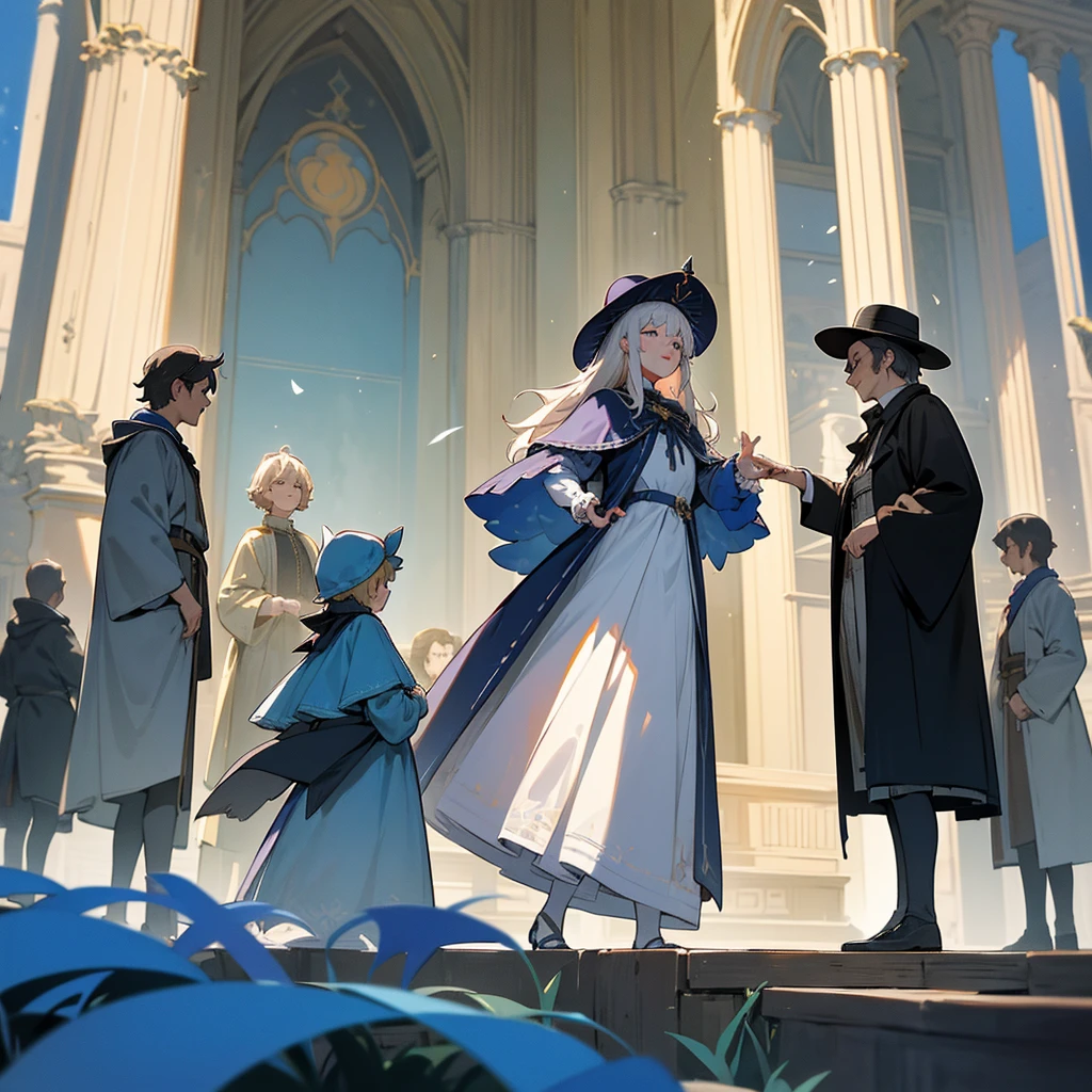 Les petit visiteurs se réjouissaient à l'avance de cette immersion au siècle
des comtesses, en robes de rêve, entourées de jolis meubles laqués, de
bibelots fragiles et de fauteuils très précieux....au temps surprenant des
marquis à perruque...ce noble guide était habillé... ben comme tout le monde.
(avec juste un joli chapeau mais sans perruque, poudre, canne ni petits noeuds)! Château