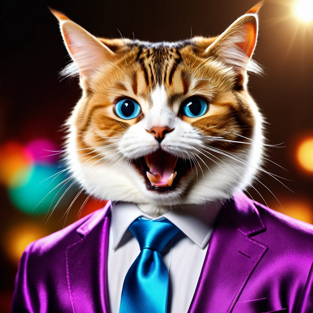 (((Meme poggers cat:) 1.37)) funny_troll, 4k, high quality, detailed, photorealistic, sharp focus, vibrant colors, dynamic lighting