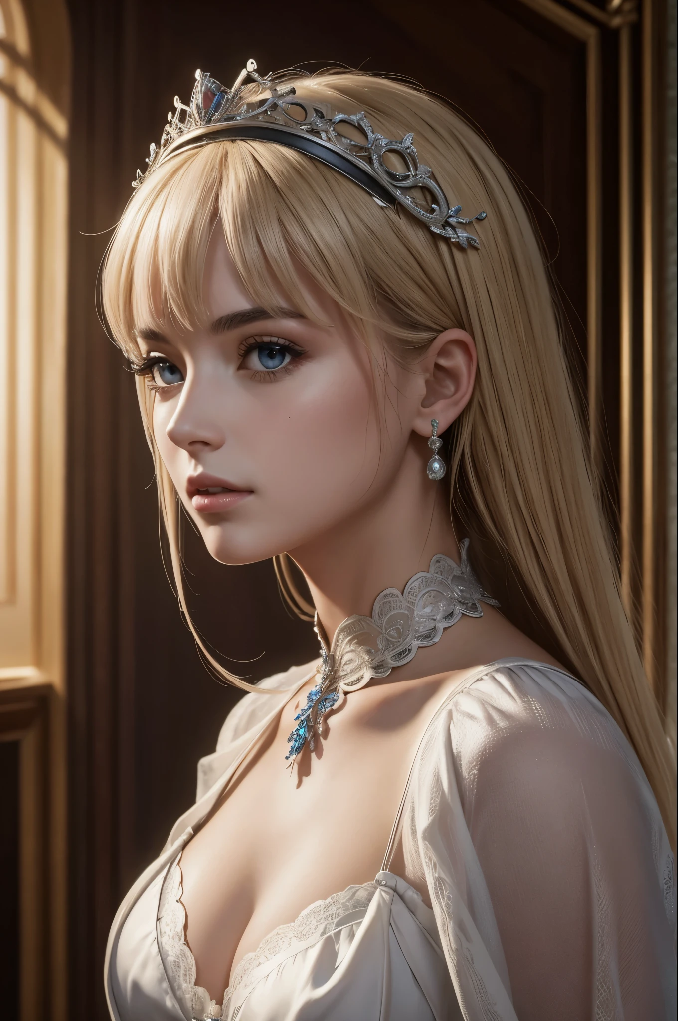 8k,Ultra-high resolution,((Best image quality)), ((masterpiece)), (Attention to detail:1.3), Jeanne D'Aak,Paladin,blue eyes,Red hair Perm Blue hair,Woman in black armor(精密な金色のPaladinの紋章の細工)、Cleavage,We paid special attention to the decoration of the chest armor...、Beautiful expression,charm,sexy,so beautiful(Like the real thing),Carry a big, long sword,smile,Luxury black pants,Blue and black shoulder pads,Blue-black armor,Blue-black leg armor,masterpiece,Photorealistic RAW photos of the highest quality。Bright colors,Rich colors, Backlight, Cinema Lighting, Film Grain, to be born, 50mm lens, Nikon D850,Realistic Skin,Fantasy art,Character Art,Ultra-high resolution,大きなsmile,