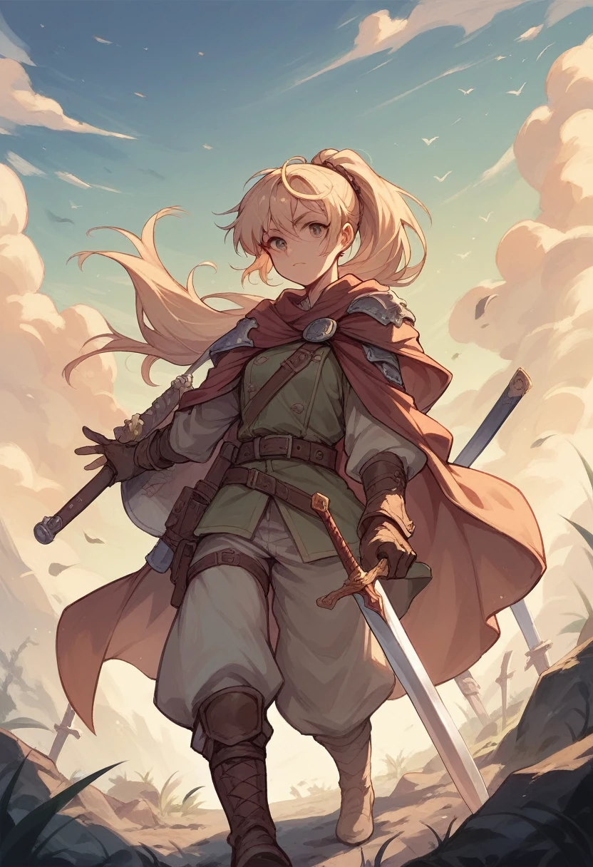 Fantasy,Cute woman,war,enemy,sword,strong
