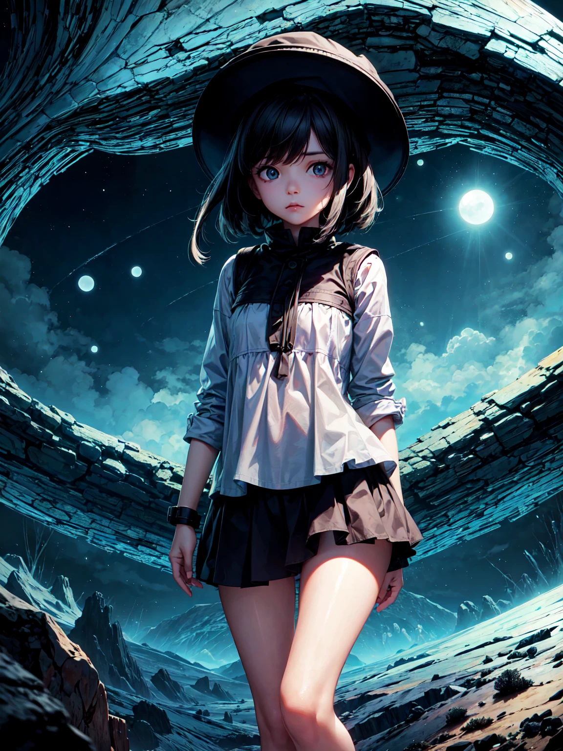 A world divided by a thin membrane,Another world on the border,A girl with eyes that can see everything,