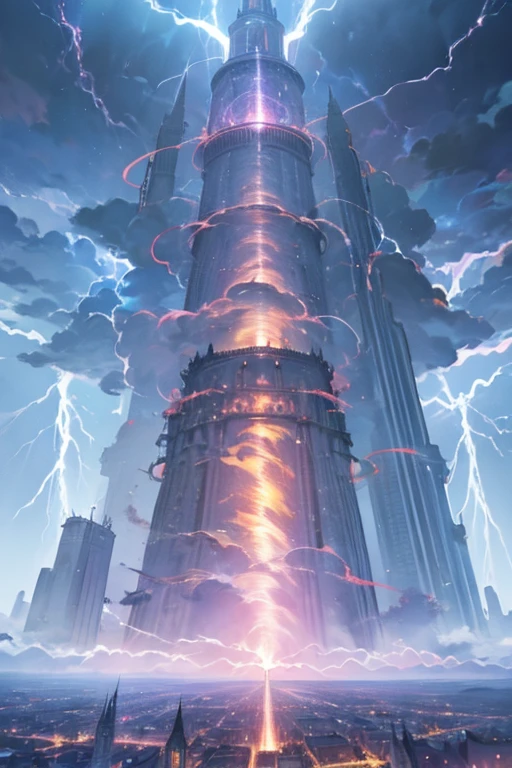 Tower of Babel　Lightning strikes
