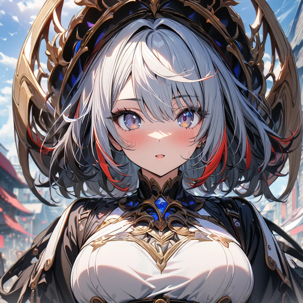 Human female,Bronya,最high quality, 最high quality, masterpiece, detailed outfit, Super detailed, ultra detailed, Highly detailed, Cinema Lighting, Perfect Anatomy, CG:1.9, ultra detailed:1.9, ultra-detailed:1.9, High resolutionolution:1.9, High resolution:1.9, Absurd:1.9, masterpiece:2, high quality:2, 最high quality:2,Beautifully detailed face,Beautiful attention to detail,Perfect hands、Perfect Fingers,View your viewers,Perfect lighting