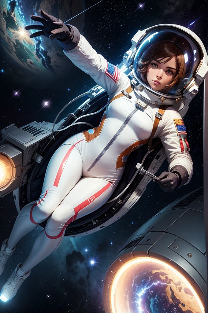 astronaut woman style game starfield