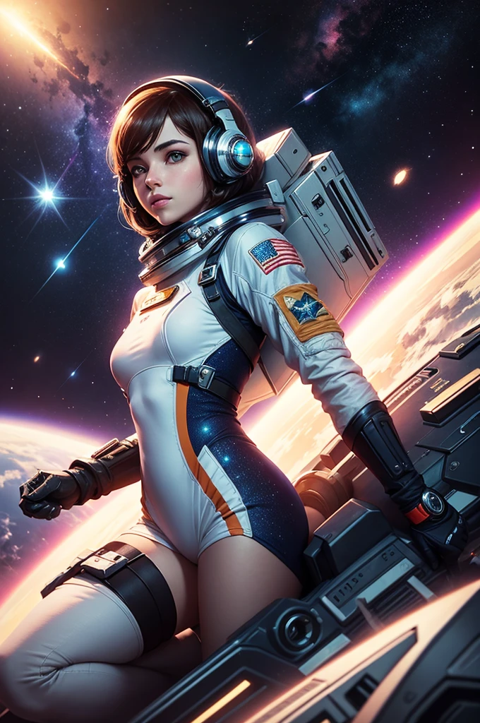 astronaut woman style game starfield
