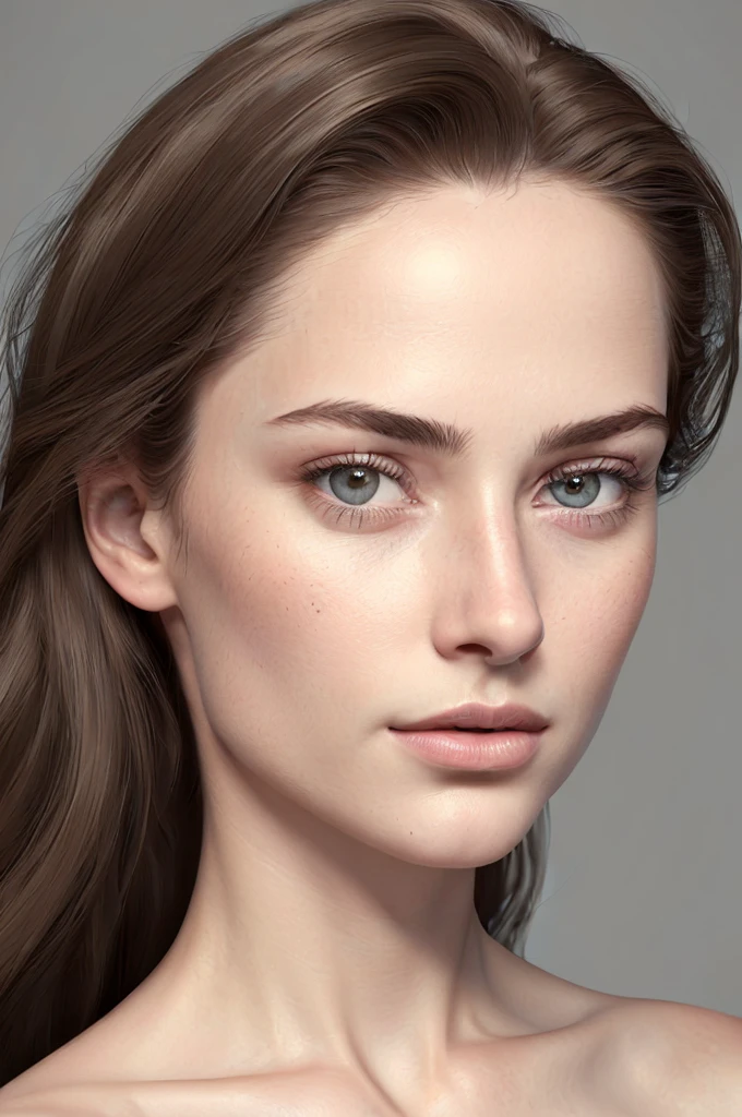 woman 21 years old(masterpiece:1.2),less smooth and more textured face, (best quality, 4k, 8k, highres:1.2), ultra-detailed, (realistic, photorealistic, photo-realistic:1.37), thin nose, small forehead, textured face, beautiful detailed eyes, beautiful detailed pink lips, extremely detailed eyes, diamond-shaped face, long eyelashes, perfect face proportion, feminine beauty, subtle highlights and shadows, delicate facial contours, lustrous chocolate brown hair, subtly painted lips, natural-looking skin texture, high cheekbones, symmetrical features, alluring gaze,, flawless complexion, expressive eyes, well-groomed eyebrows, fresh and radiant complexion, subtle makeup enhancements, serene expression, graceful posture, confident stance, alluring smile, gentle aura, classical beauty, sublime elegance, undulating contours, smooth and silky complexion, intense eye contact, subtle shimmering highlights, beautifully defined features, realistic face, chocolate brown hair, thin nose.
