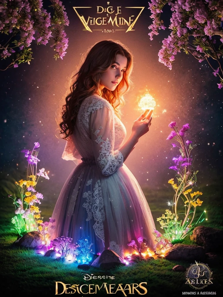 J'aimerais un logo avec marqué dessus " Lace Fantasy." En toutes lettres. Ce logo doit pouvoir représenter la quintessence et l'élégance de la féminité ainsi que l'incandescence du cœur d'une femme il doit pouvoir inviter les voyageurs d'Agartha dans le monde mystérieux à inviter les curieux à découvrir ces mystères et son enchantement de tout son univers et de toutes ses dimensions