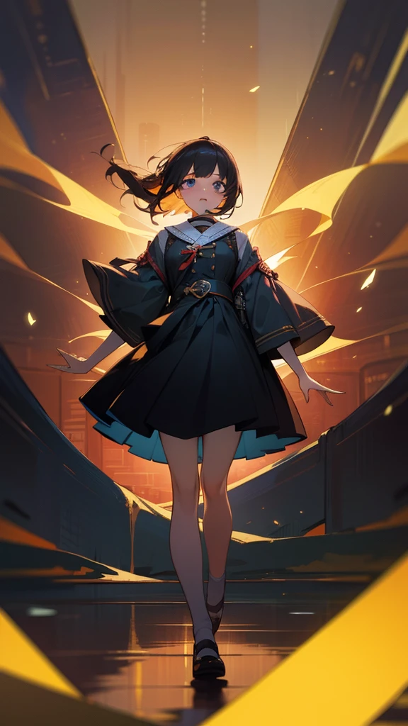 (masterpiece、Highest quality、8k、High resolution:1.2)、Let's gather in front of the winter street lamp、Laughter、I love you、Upper body close-up