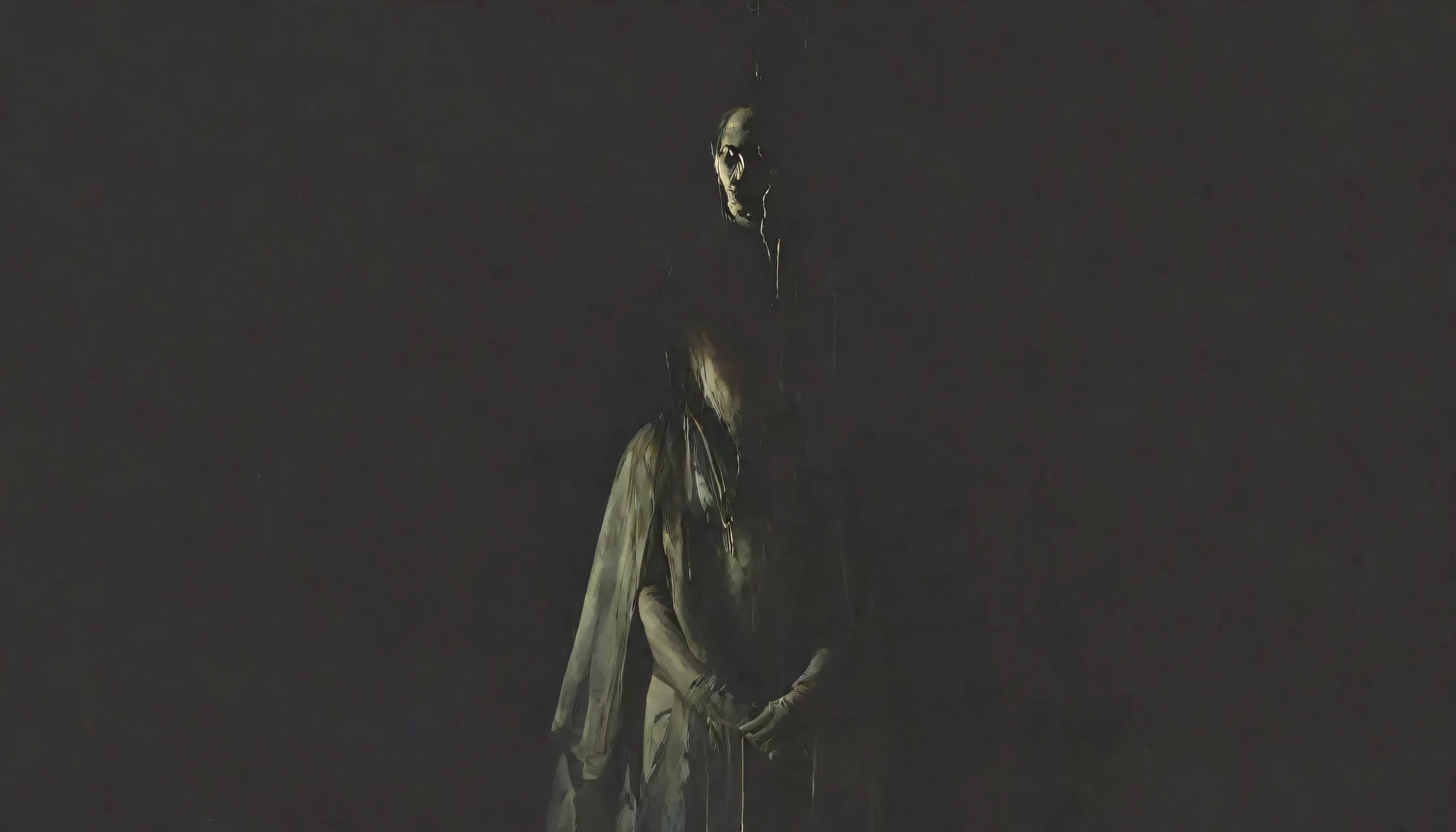 Cedric Soth,  (desaturated tones, Dark palette, Professional, dramatic lighting, incredibly beautiful:1.4), (complex parts, masterpiece, Best quality:1.4),
Creepy style, Dark, Gothic, gloomy, pursuing, very detailed,  I look at the viewer, dynamic pose in the style of Nicola Samori