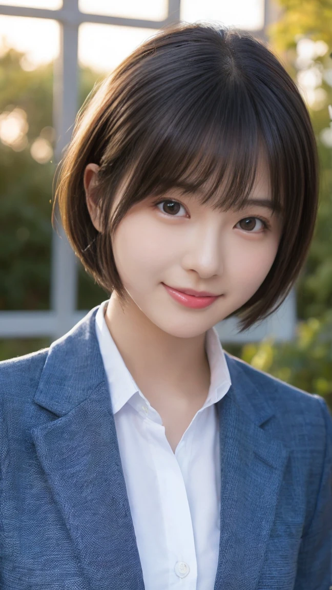 (masterpiece、Very detailedな、8k、Highest quality:1.5)、((wonderful))、smile、Adult female 18 years old、Idol、Short hair with bangs、cuteヘアアクセサリー、uniform、((Dark Blue Blazer))、チェック柄のuniformプリーツスカート、((Dark Blue Checkered Bicycle))、garden、Pink satin tiny panties、Natural lightが多すぎる、Burning Sun、(Highest quality,8k品質,masterpiece:1.3),(超High resolution,photoRealistic:1.4,Live Shooting),(Very detailedな,Caustics,Detailed Background),(ultra-Realistic capture,beautifully detailed skin,Perfect Anatomy),At dusk,Sunset sky,School building,校garden,10 years old,cute,single eyelid,Black short hair,School Blazer Uniform,Looking into the camera,だらしないsmile,Bust up shot,Natural light、run-6500-v1.1, (RAW Photos:1.2), (Realistic:1.4), Beautiful detailed girl, Very detailed eyes and face, Beautiful and beautiful eyes, that'Ridiculous, incredibly that'Ridiculous, Large file size, Very detailedな, High resolution, Very detailed, Highest quality, masterpiece, Kemomimi, ((Japanese Girls' High School Uniform)), shape, Very detailed, CG, Unified, 8k wallpaper, wonderful, Finer details, masterpiece, Highest quality, Very detailed CG uniform 8k wallpaper, The light shines on your face, Cinema Lighting, 1 girl, 10 years old, ((No pants)), ((Dynamic pose))), (Camel Toe), (half), (pantyhose), (Sit with your knees bent))、Black short bob、Sailor suit、Junior high school girl、