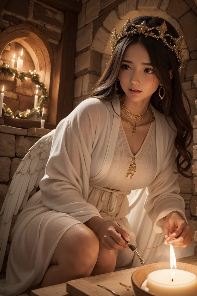 An angel who came to announce the birth of Jesus to the wise men