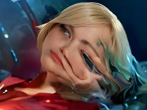 The liquid metal began to pour into the tube, His body was dripping with a lot of liquid metal everywhere., now for the first time he showed an expression across half of his face, extremely sexist and erotic