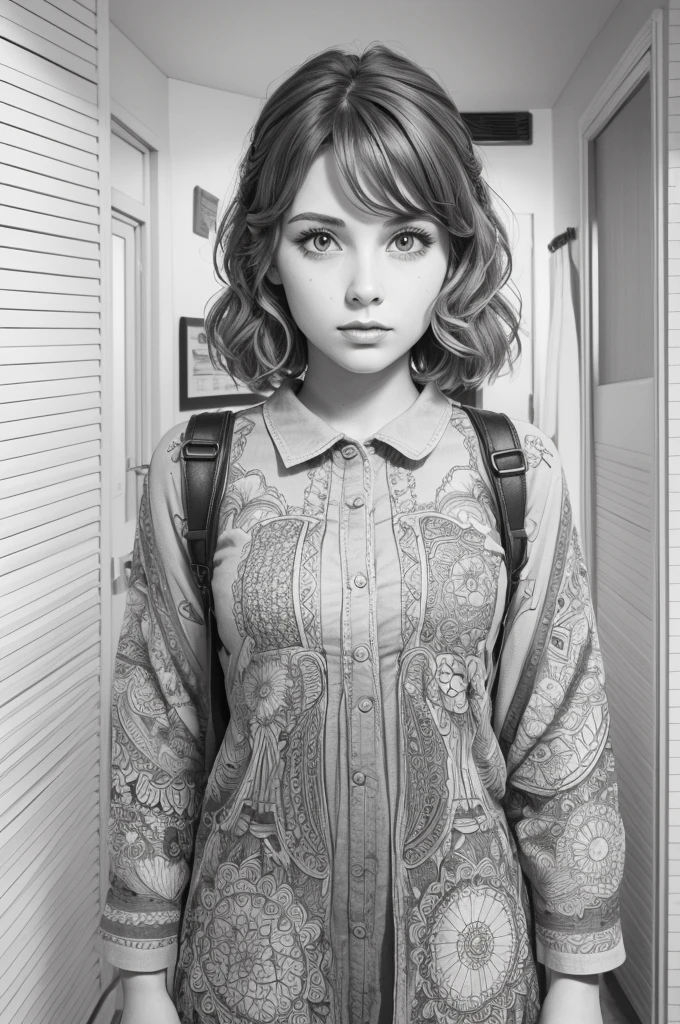 I want a rapture coloring page 