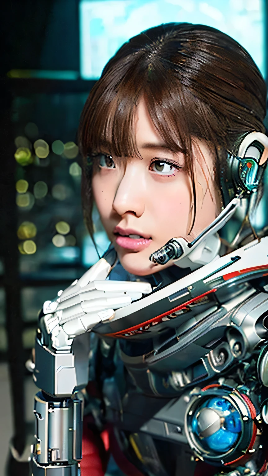 Intelligent Bionic Robot、male、Cyborg Robot Parts、cable, wire, Microchip、Bright studio、Hyper Photorealism、High resolution、Intricate details、Soft lighting、Rim Light、Rendering with Octane、Unreal Engine 5 Rendering Mechanical Public Enemy Style、8k、Highest quality、masterpiece、Low ISO、White balance、High key lighting、Shallow depth of field creates a soft and elegant atmosphere,超High resolution,