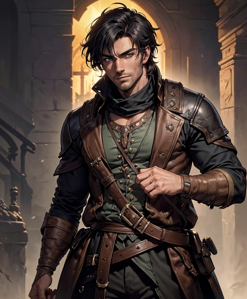 score_9, score_8_up, score_7_up, ( (((Solo focus)))(((1boy))) (((Attractive male adventurer in 18th century attire.))) (((Appears to be 20 years old with youthful looks.))) (((Dark, eerie and sinister background at night.))) (Design an epic, handsome, dashing adventurer for a fantasy setting.  Very sexy male character.  Perfect physique.(backlighting:0.7), film grain, photographed on a Sony A7R IV, 18mm F/1.7 cine lens, Dungeons & Dragons character portrait, intricate details, solo focus, unreal engine, sharp focus, dappled lighting, (backlighting:0.7), film grain, photographed on a Sony A7R IV, 18mm F/1.7 cine lens,  He is an attractive, rugged, handsome young adventurer.