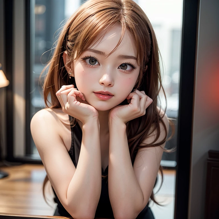 (Extremely Detailed ((Personification as a 15yo KAWAII girl of (" Brigitte Bardot "))) with Characteristics Items), High-level, 8K Masterpiece TopQuality Ultra-detailed CG, Absurd detailed wallpaper, PerfectLighting, aesthetic LifeLike Rendering, MysticSight, Haze Tyndall Scattering, (Studio GRAY Background with (Oodles Dazzling RainbowColorParticles (BokeH))), ((Assfocus) RoundlyButts ThighGap), (Exposed:0.5) 🔞 BREAK (Acutance:0.8), (NOGIZAKA FaceVariations) Extremely Detailed very KAWAII FaceVariations, Childish CaptivatingGaze Detailed Reflective Eyes with (SparklingHighlights:1.28), Detailed (Voluminous LongEyelashes:0.88)、Glossy RedLips with beautiful details, Kissable tongue, RosyCheeks, Radiant PearlSkin with Transparency, Glowing DowneyHair . { (Dynamic LifeLike expressions:1.4) | (:d) }, (large eyes:-1) .