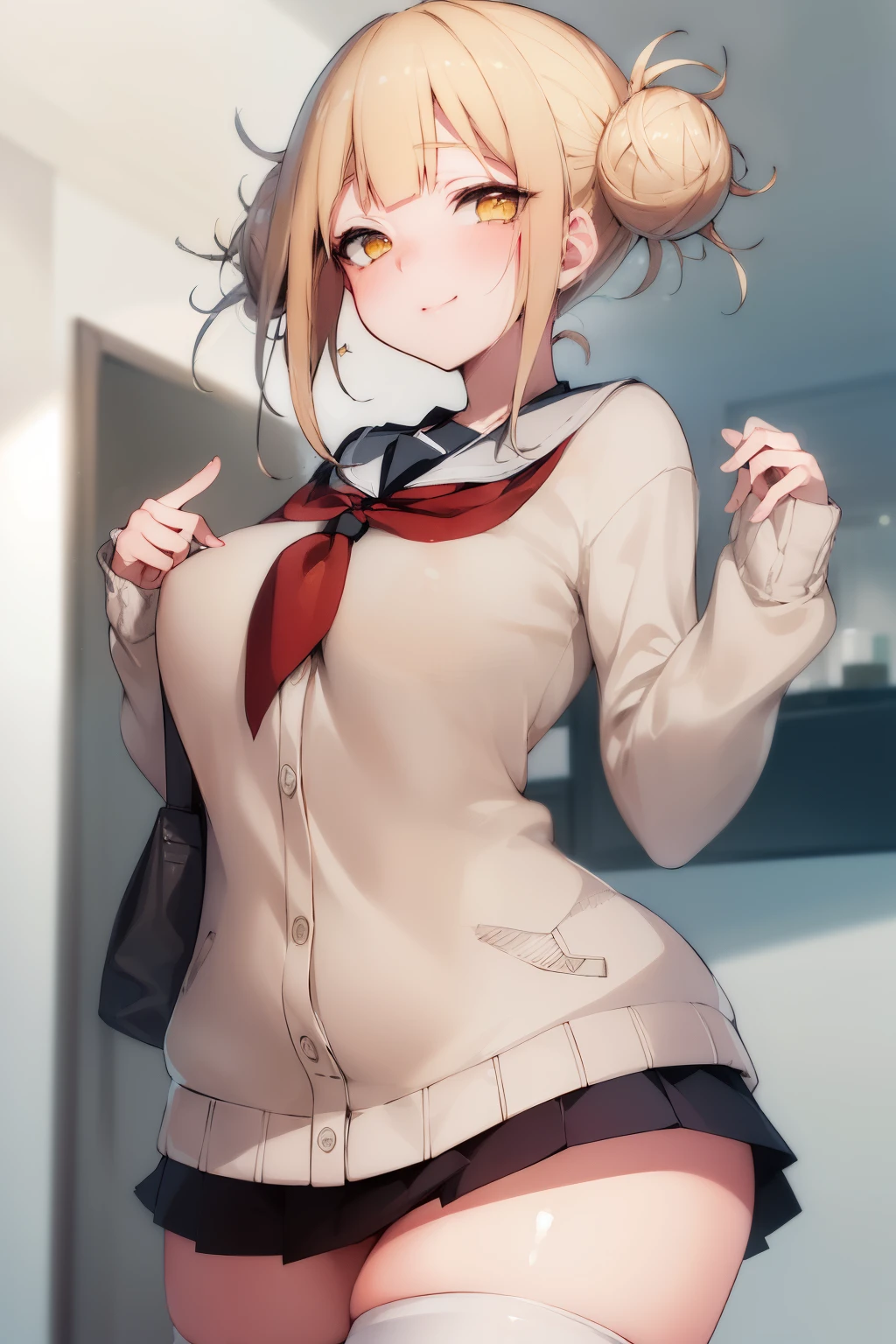 (work of art:1.3),(highy detailed:1.3),(high resolution:1.1),best qualityer,Ultra-detail, toga himiko