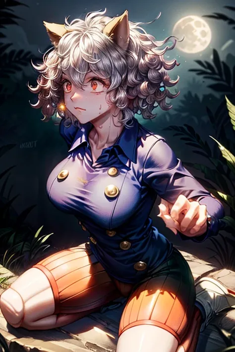 masterpiece, highest quality,  unreal engine,  super resolution,  very detailed, 

beautiful woman, neferpitou1, cat ears, (cat ...