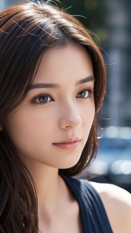 masterpiece, 最high quality, Ultra-high resolution, (Realistic:1.4), Beautiful face in every detail, high qualityの衣類, Amazing European Women, very cute, Portraiture, 肌が柔らかくてPerfect Face、Perfect Face, Shoot your hair, 8k resolution,Super Realistic,Very detailed,high quality, Broad perspective