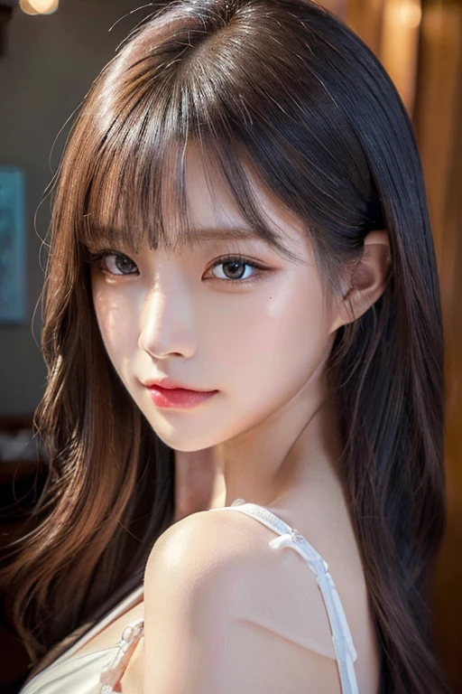 ((Highest quality)),(超High resolution),(Very detailed),(Detailed Description),((The best CG)),(masterpiece),Ultra-detailed art、(Highest quality、8k、32K、masterpiece)、(Realistic)、(Realistic:1.2)、(High resolution)、Very detailed、Very beautiful face and eyes、1 female、Tight waist、Delicate body、(Highest quality、Attention to detail、Rich skin detail)、(Highest quality、8k、Oil paints:1.2)、Very detailed、(Realistic、Realistic:1.37)、Bright colors、Beautiful Japanese Women、Detailed face、Smooth Skin、