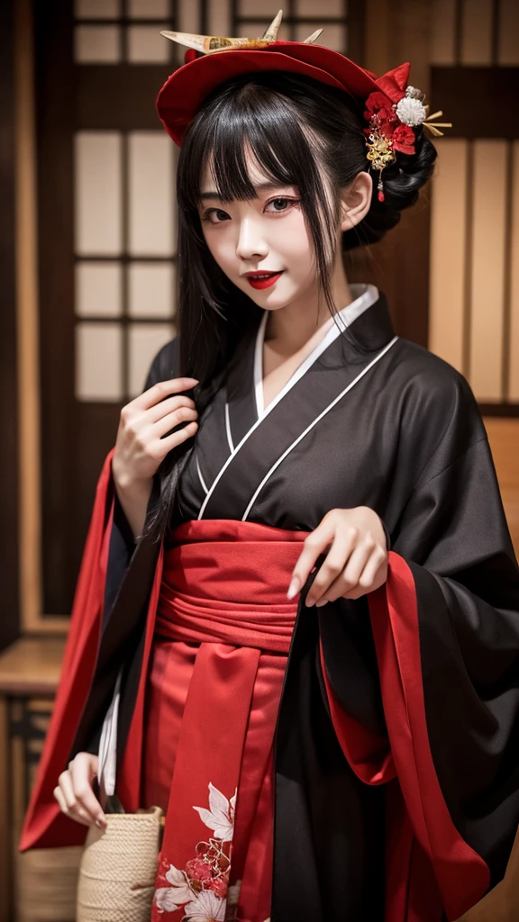 Vampire in a kimono tooth Blood