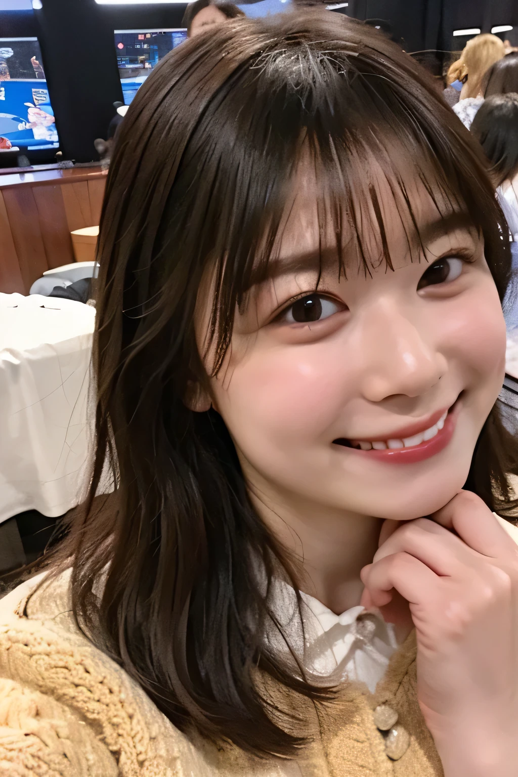 Top idols of Japan、Nagahama Nail'younger sister、1 girl, (Leaning forward、Sperm dripping from the vagina、The penis goes deep into the vagina.私t feels so good 私'Are crying、Half melted、Ecstatic expression、Sex in a dimly lit room、{{{Drunk Eyes}}}、Drunk Eyes.Breathe in your face 、that'In the midst of chaos 、eyes half open.Sexual climax.how.greasy body.、Disheveled Hair、Wet Hair、Sweaty body、Messy Hair、{{{Vulgarity}}}、Grab your chest、Put your finger in your pussy、orgasm、Masturbation、Spread your legs wide、I started to take off my clothes.、During sex、Ample breasts:1.2), (RAW Photos, Highest quality), (Realistic, Realistic:1.4), Tabletop, Very delicate and beautiful, Very detailed, 2k wallpaper, wonderful, finely, Very detailed CG Unity 8k 壁紙, Very detailed, High resolution, Soft Light, Beautiful detailed girl, Very detailed目と顔, Beautiful and sophisticated nose, Finely beautiful eyes, Cinema Lighting,Perfect Anatomy, Slender body, Was nervous, Bedroom、Late Night、You can see the night view of the big city from the window.....、
Straight semi-long hair, bangs, Looking at the audience, smile、