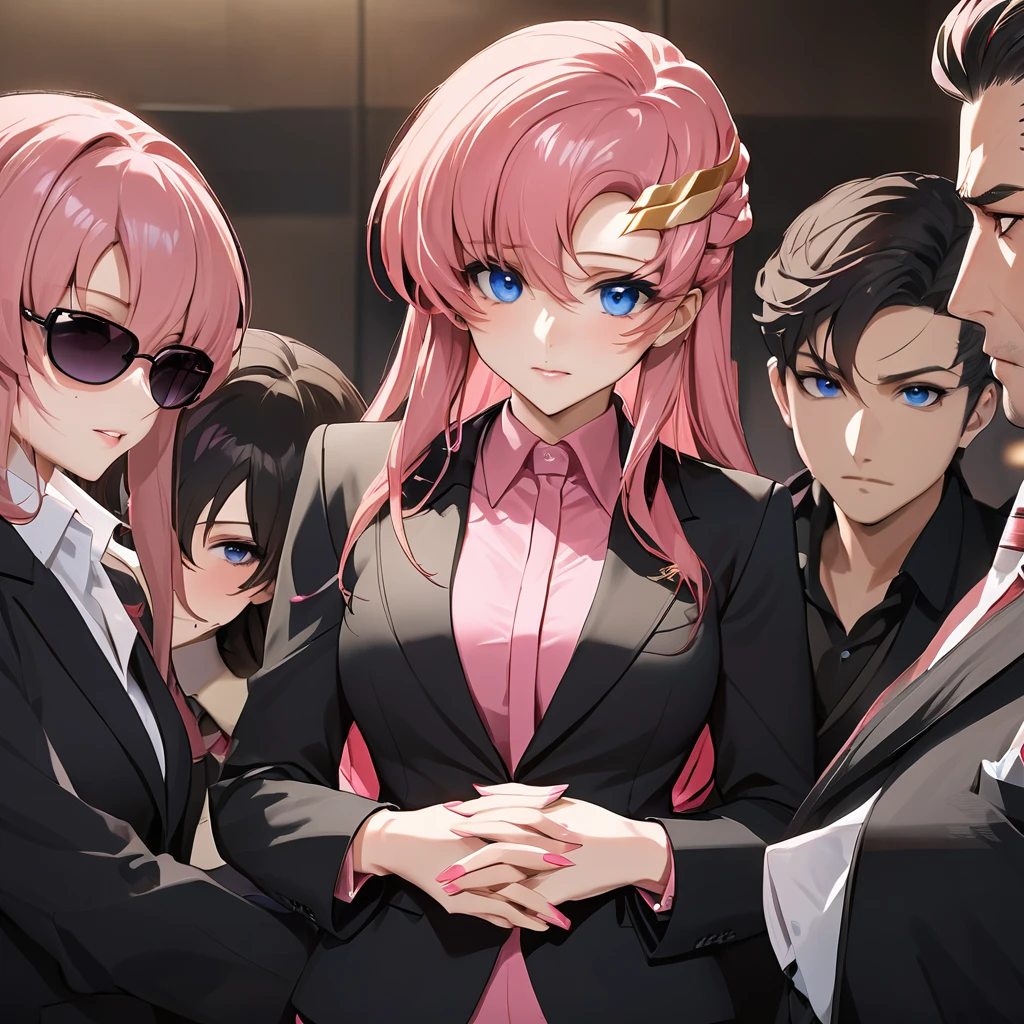 In one image divided into four sections, an architect male, a logician female, a commander female, and a debater male appear, each in distinctive poses against a unified backdrop with shades of purple.