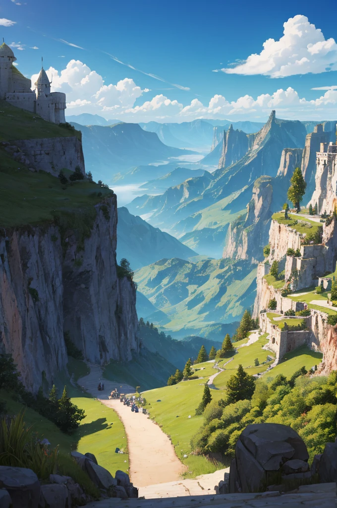 A kingdom seen from afar