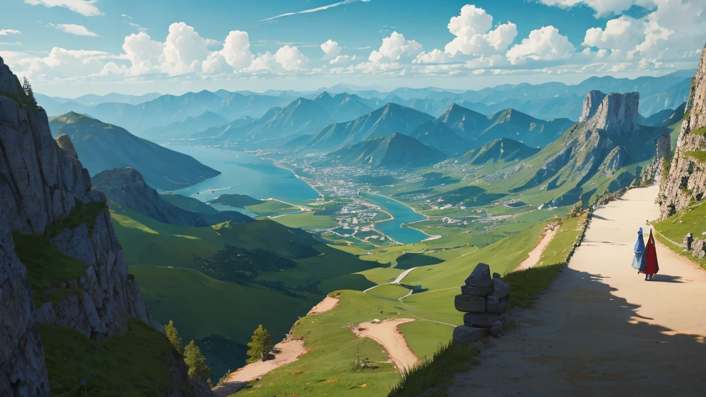 A kingdom seen from afar 