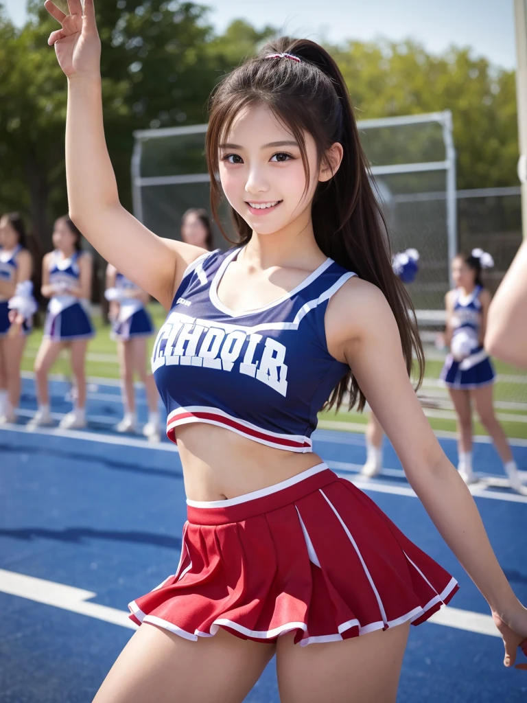 beautiful girl､Cheerleader､Cheer Dance, See through