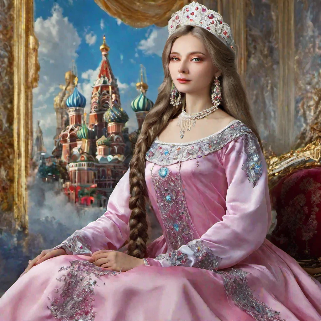 (masterpiece, best quality:1.2), Russian princess