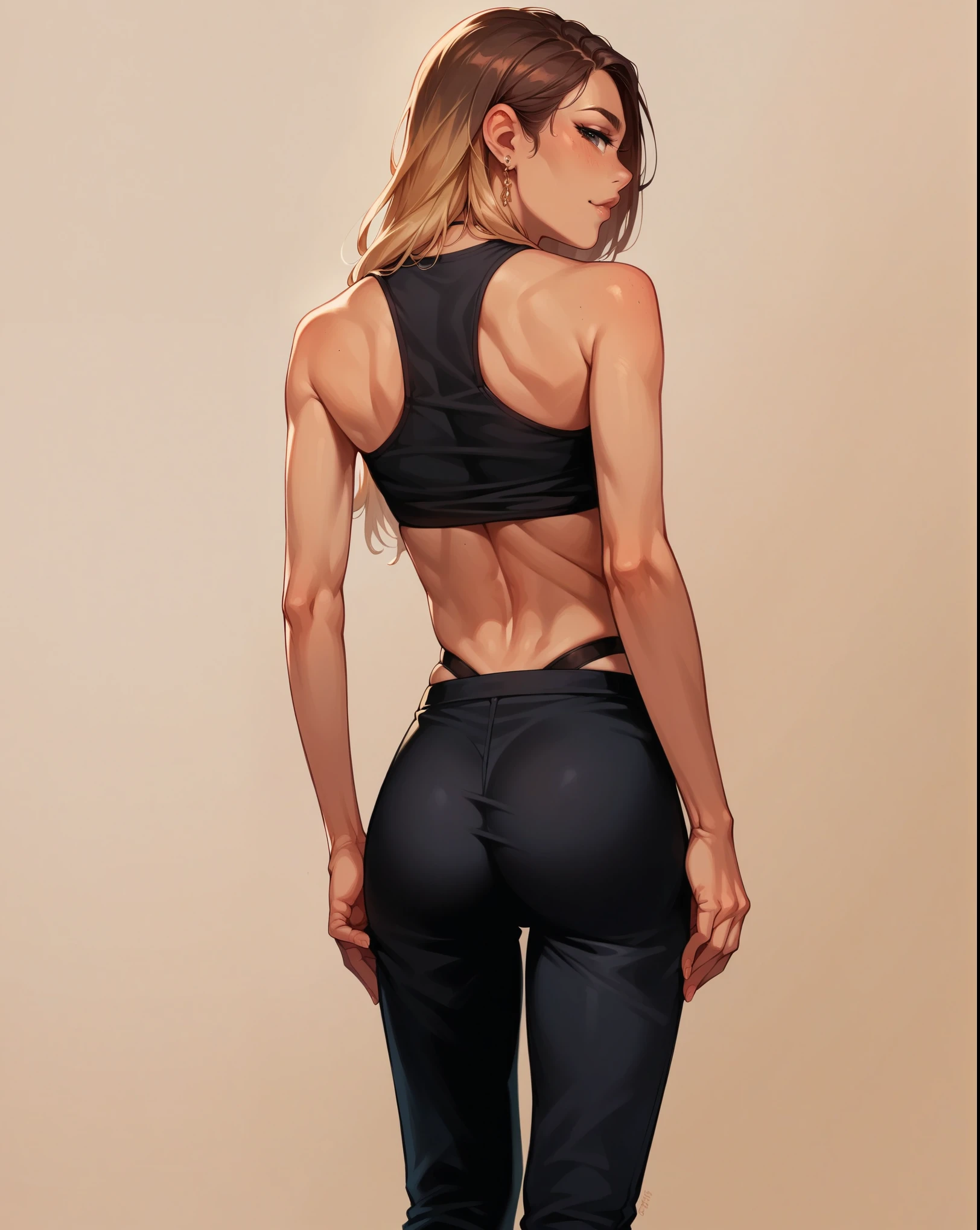 A beautiful woman  posing for a photo