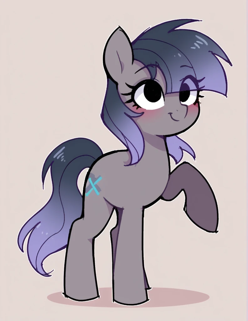 zPDXL, score_9, score_8_up, score_7_up, source_anime, BREAK
sketch, flat color, 1girl, solo, black eyes, original character \(mlp\), mlp, pony,