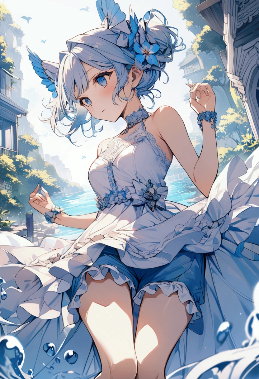 Summer Memories: Impact of Blue